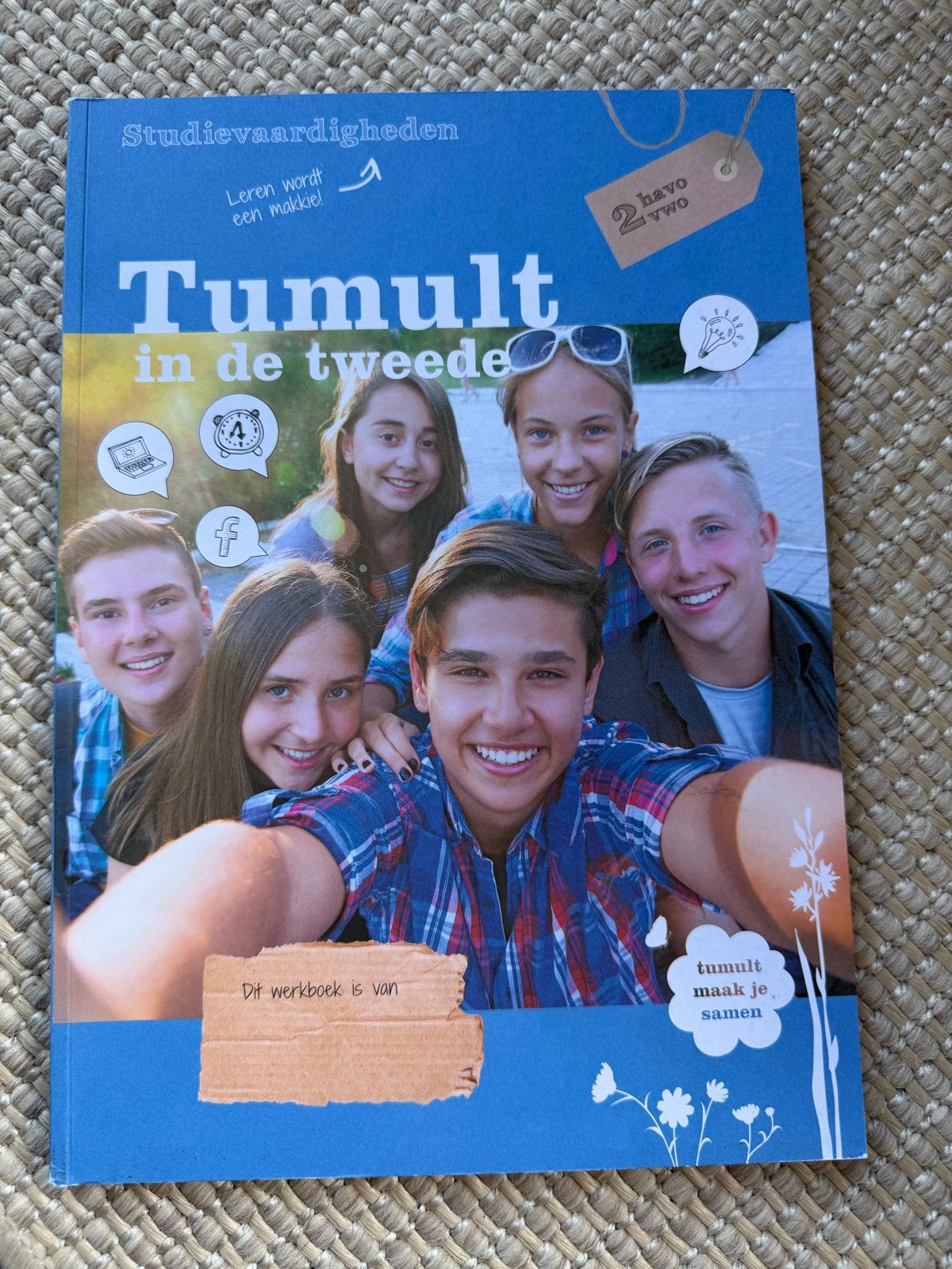 Tumult in de tweede - Studievaardigheden 2 havo/vwo, Ophalen of Verzenden, Gelezen, HAVO, Overige vakken