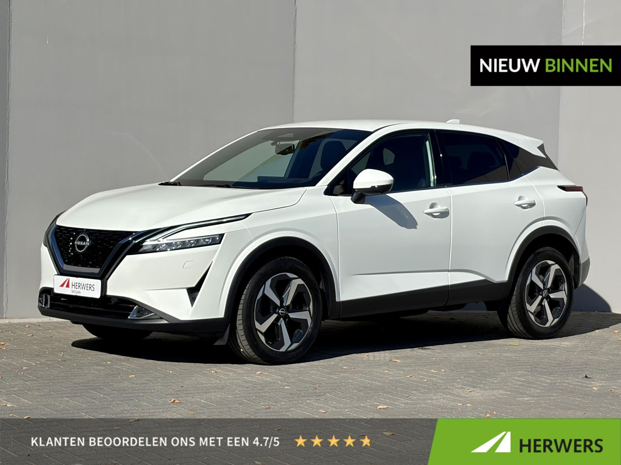 Nissan Qashqai 1.3 MHEV Xtronic Tekna / Dealer Onderhouden /, Auto's, Dealer onderhouden, Euro 6, 4 cilinders, Leder en Stof
