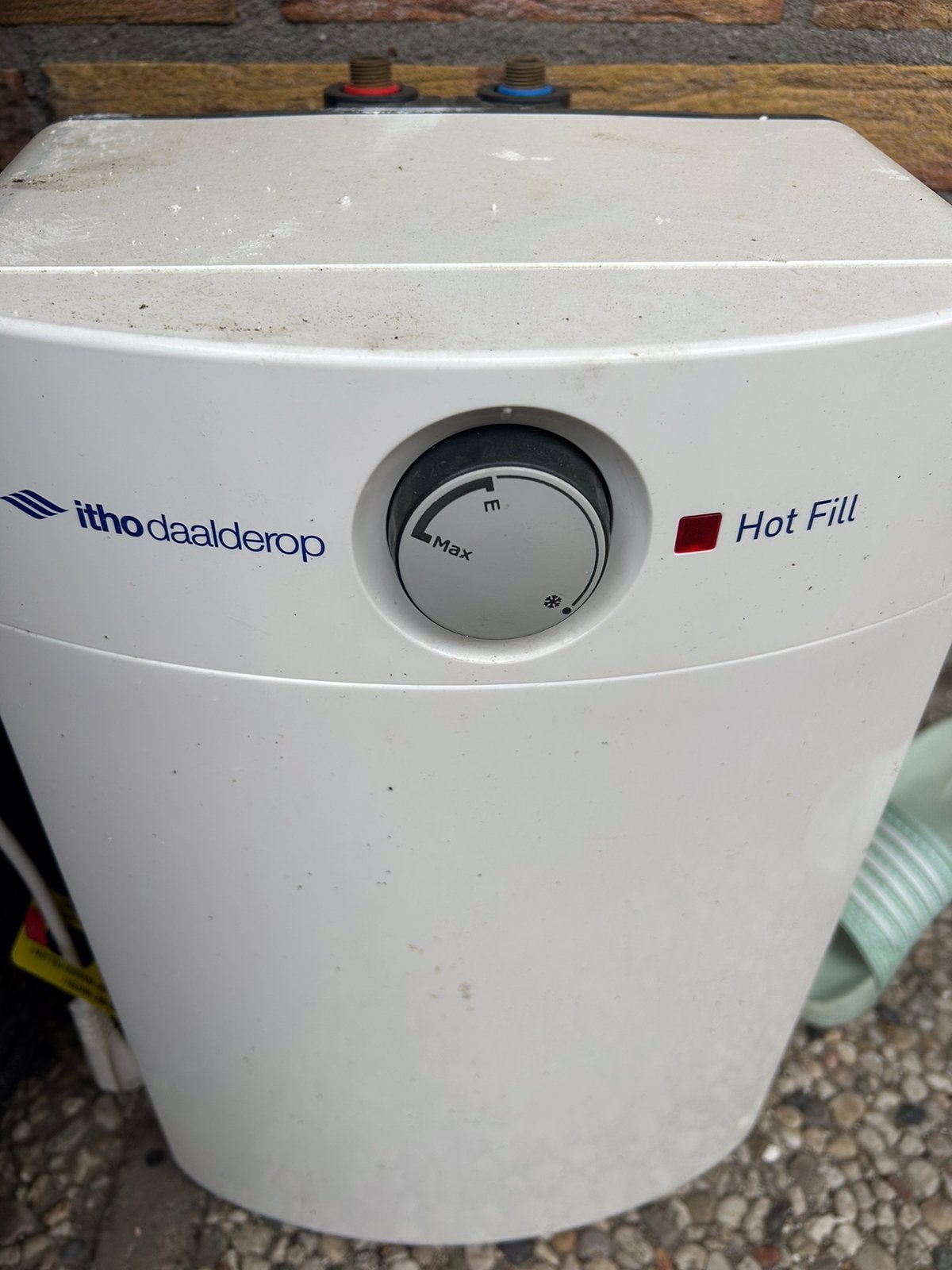 Daalderop ihto close in boiler 10 liter hot fill, Ophalen, Gebruikt, Aardgas, Boiler