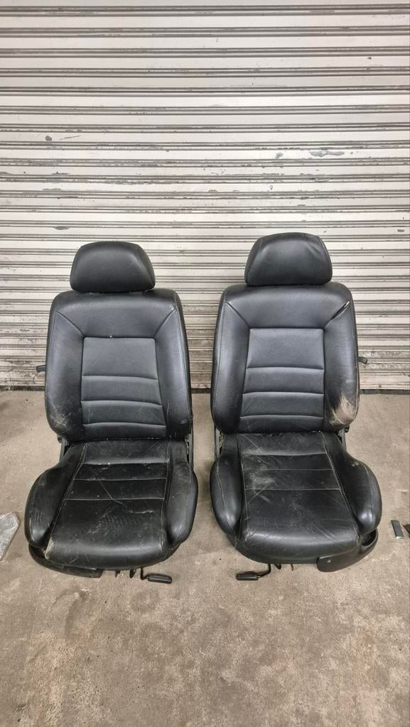 Lederen voorstoelen golf 3 cabrio interieur, Auto-onderdelen, Ophalen, Gebruikt, Volkswagen