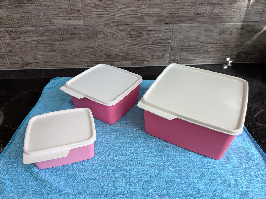 Voorraaddozen set Tupperware, Ophalen, Zo goed als nieuw, Overige kleuren, Bewaardoos