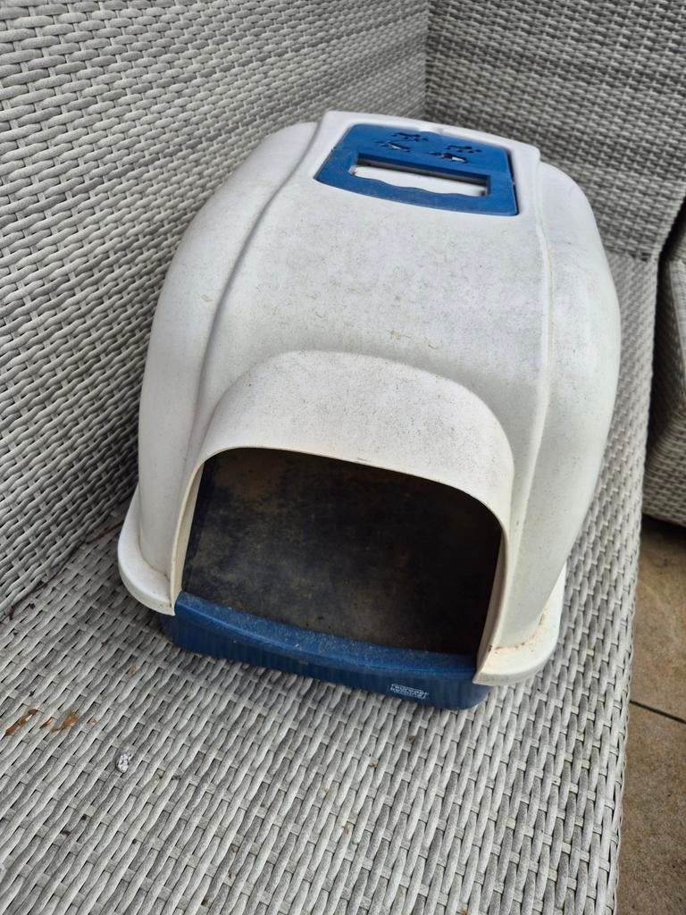 Kattenbak, Dieren en Toebehoren, Kattenbakken, Ophalen, Gebruikt, Gesloten