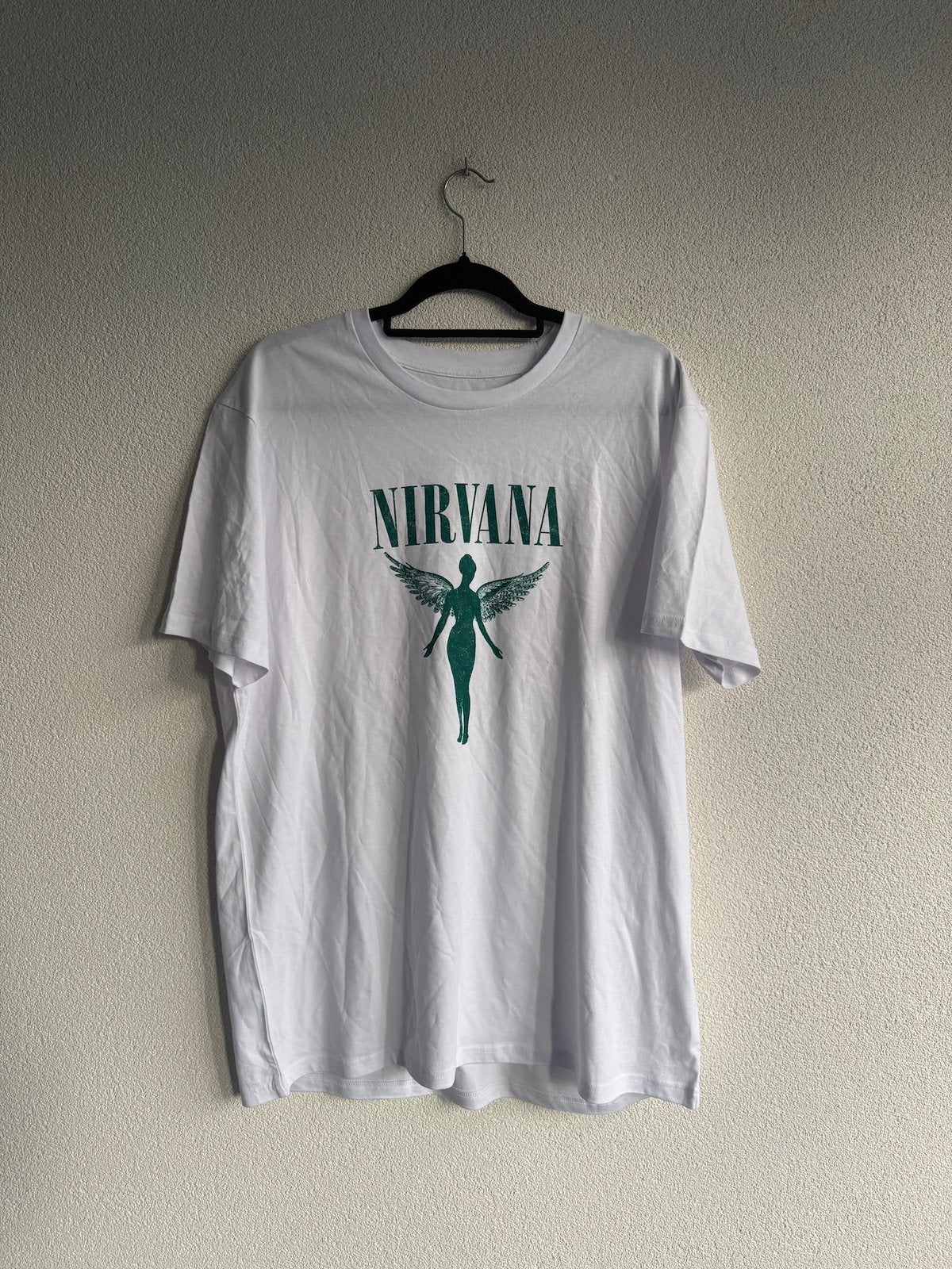 Vintage Nirvana graphic T-shirt, Kleding | Heren, Nirvana, Nirvana, Wit, Maat 56/58 (XL)