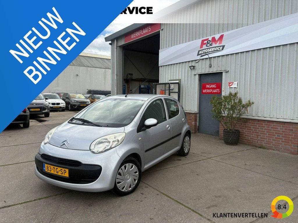 Citroen C1 1.0-12V Ambiance Radio, Voorwielaandrijving, Gebruikt, 4 stoelen, C1