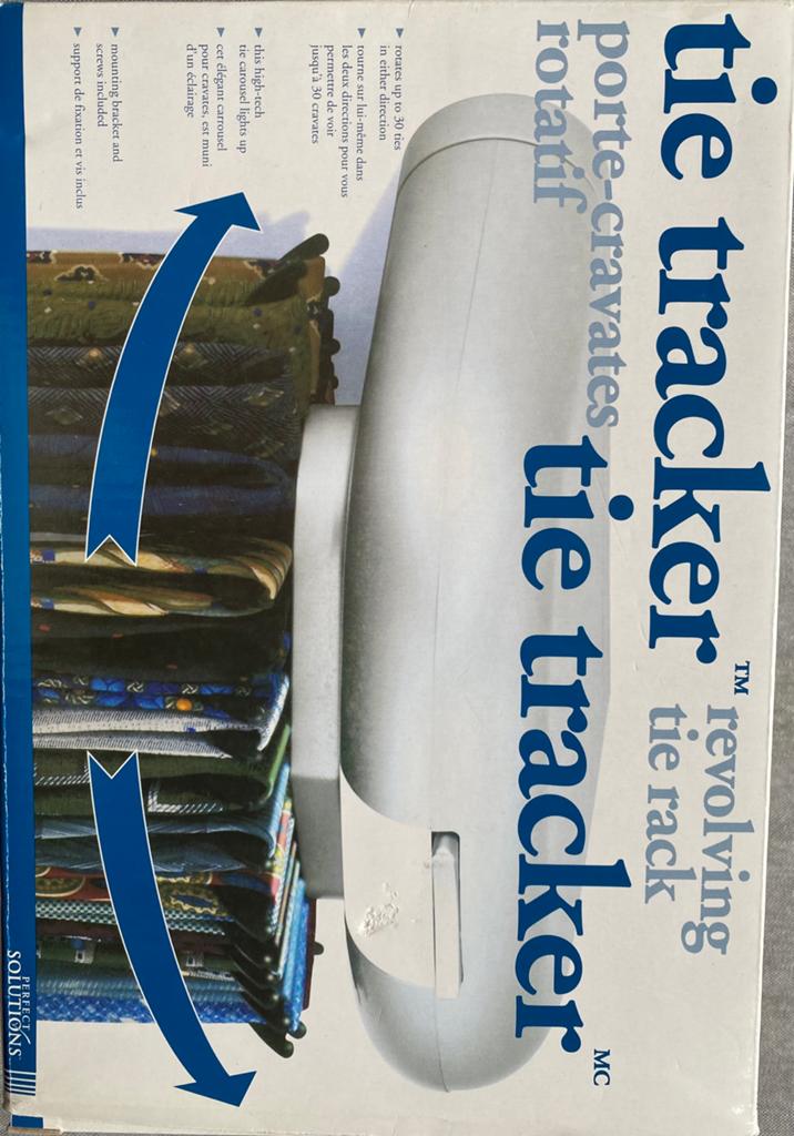 Tie Tracker Revolving Tie Rack-Porte Cravates Rotatif-New!!, Ophalen of Verzenden, Nieuw