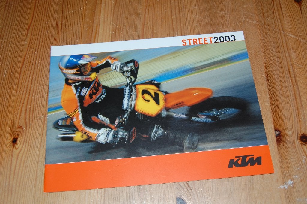 KTM street modellen 2003, Motoren, Handleidingen en Instructieboekjes, Ophalen of Verzenden, Overige merken