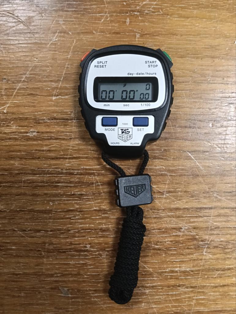 Tag Heuer Stopwatch - Splinternieuw, Ophalen