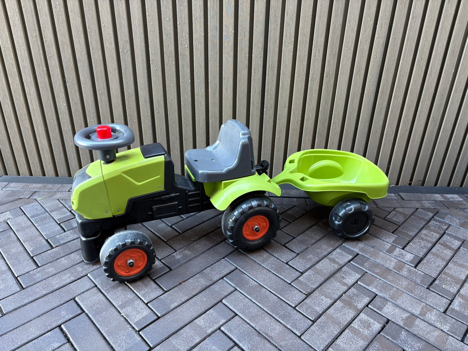 Tractor met aanhangertje, Kinderen en Baby's, Ophalen, Zo goed als nieuw, Overige merken