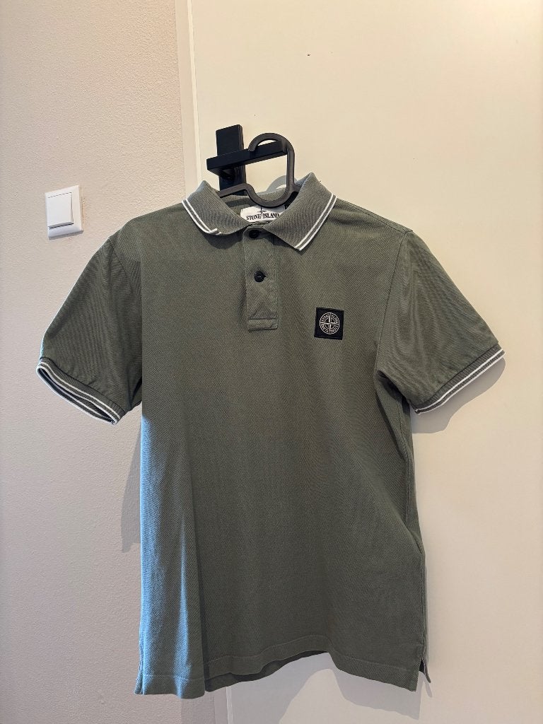 Stone Island polo groen maat S, Ophalen of Verzenden, Groen, Maat 46 (S) of kleiner, Stone Island
