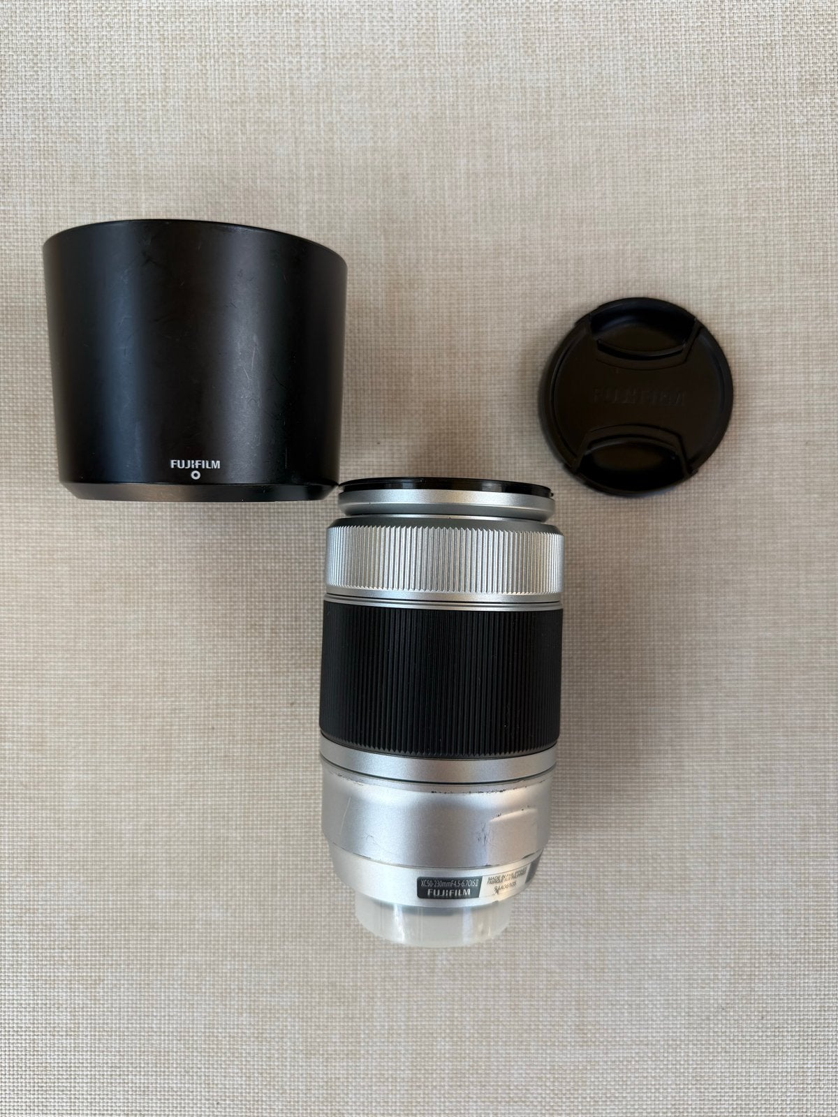 Fujifilm XC 50-230mm f/4.5-6.7 OIS II Telelens, Audio, Tv en Foto, Fotografie | Lenzen en Objectieven, Fujifilm, Gebruikt, Beeldstabilisatie