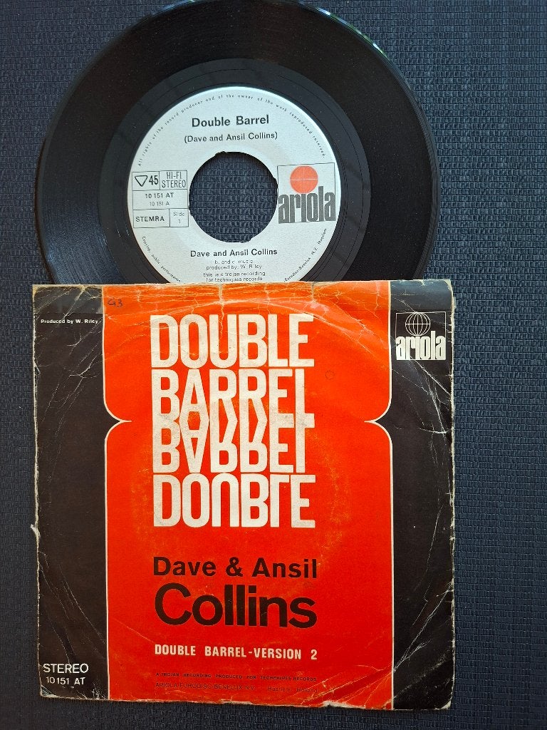 Dave & Ansil Collins - Double Barrel ( reggae ), Ophalen of Verzenden, Gebruikt, Pop