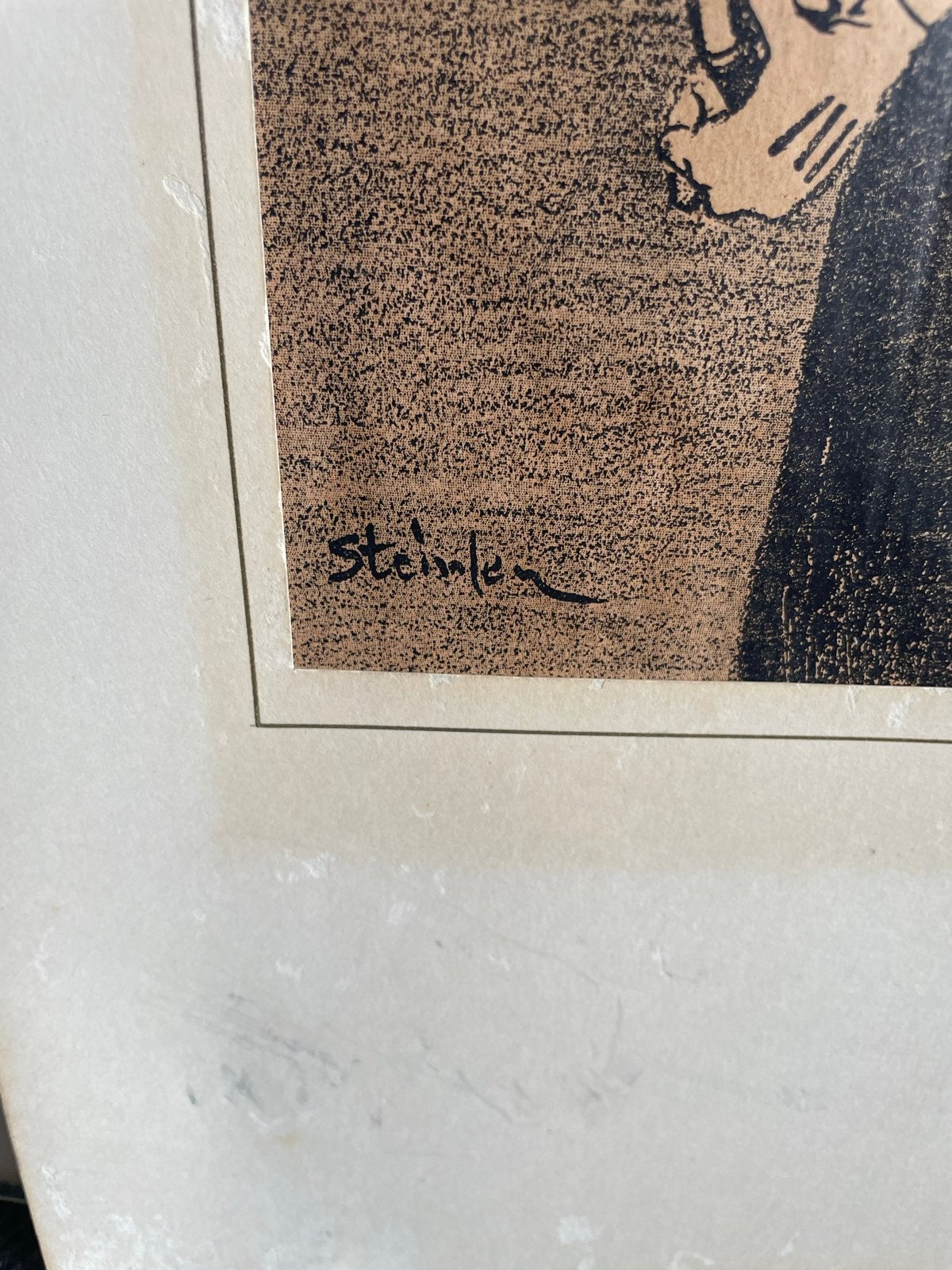 10 originele Steinlen lithografieën, ca. 1900, Ophalen, Dagelijks leven, Gesigneerd, Lithografie
