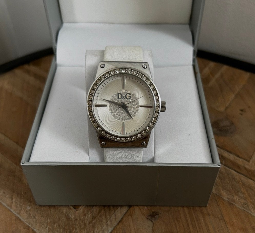 Dames horloge, Sieraden, Tassen en Uiterlijk, Horloges | Dames, Ophalen, Staal, Zo goed als nieuw, Dolce & Gabbana