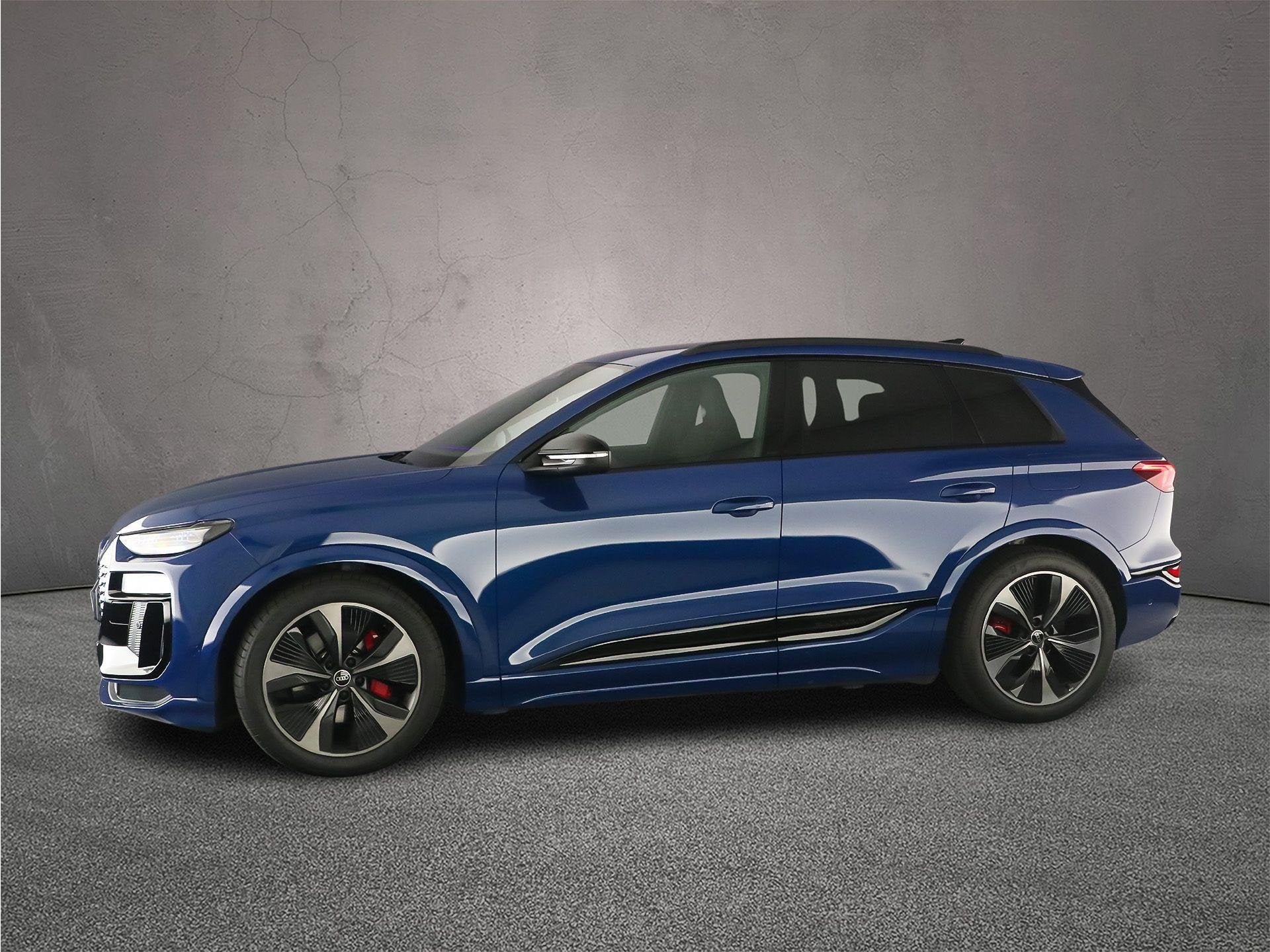 Audi SQ6 e-tron SQ6 quattro 100 kWh | Head Up | B&O | Oled |, Auto's, Gebruikt, Blauw, 2325 kg, Leder