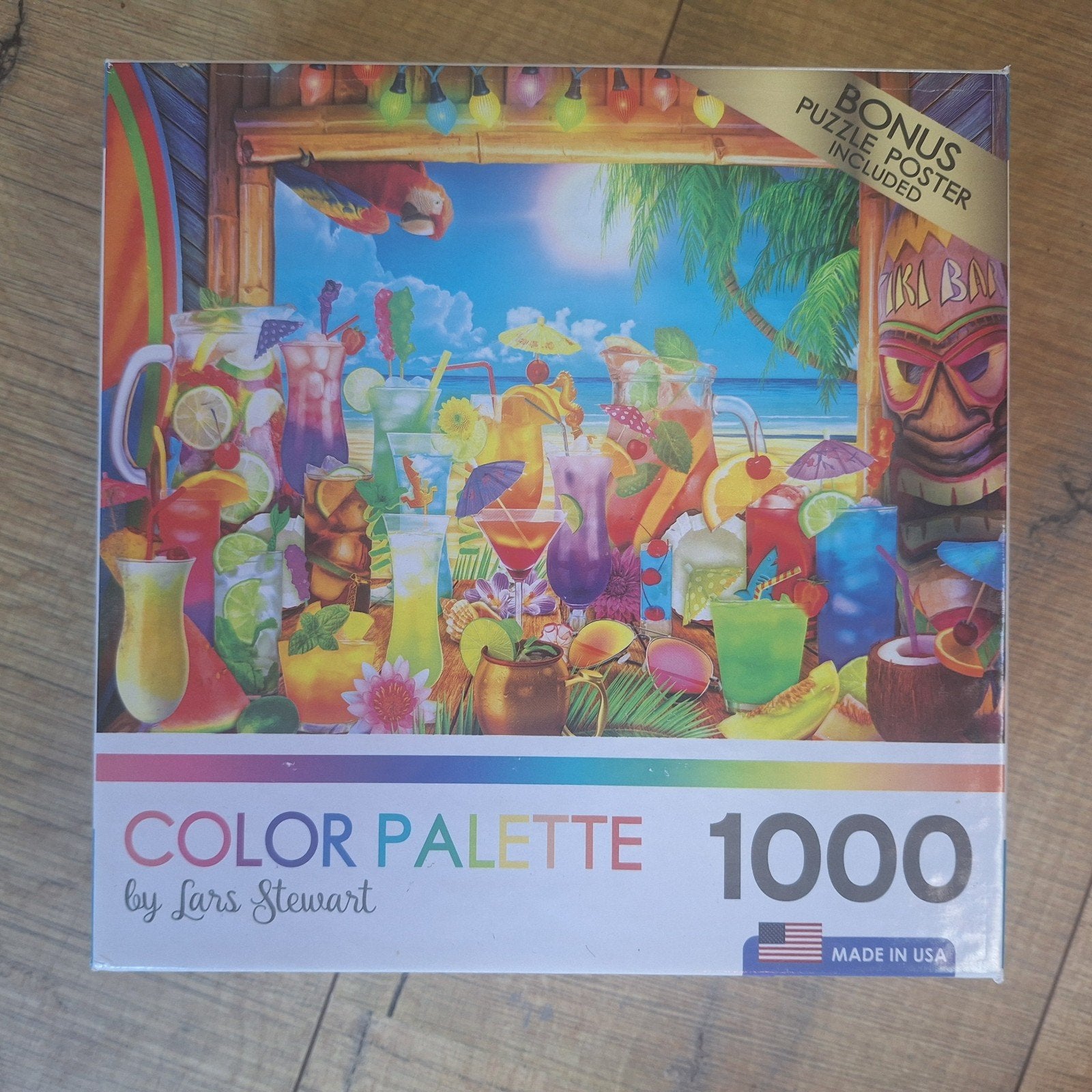 Color palette by lars stewart, Ophalen of Verzenden, 500 t/m 1500 stukjes, Zo goed als nieuw, Legpuzzel