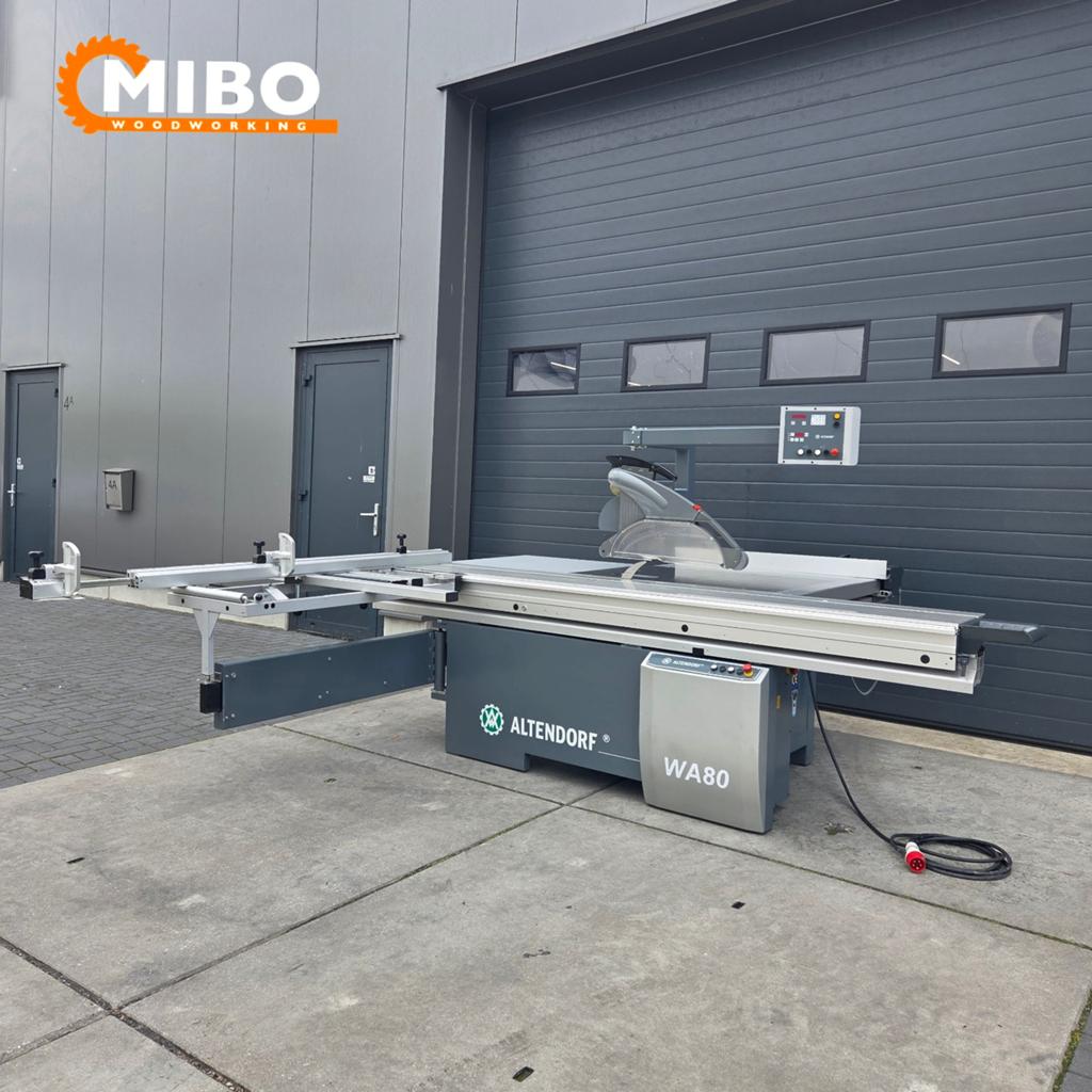Altendorf formaatzaag wa80 x 3 assen ** Cnc paneelzaag, 70 mm of meer, Overige typen, Ophalen of Verzenden, Zo goed als nieuw