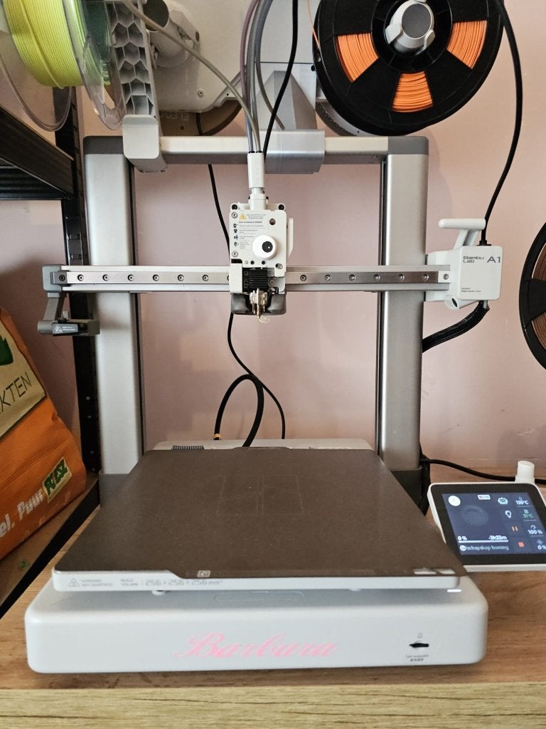 Bambu Lab A1 3D-printer met AMS, Computers en Software, 3D Printers, Ophalen, Gebruikt, Bambu lab A1, Filament