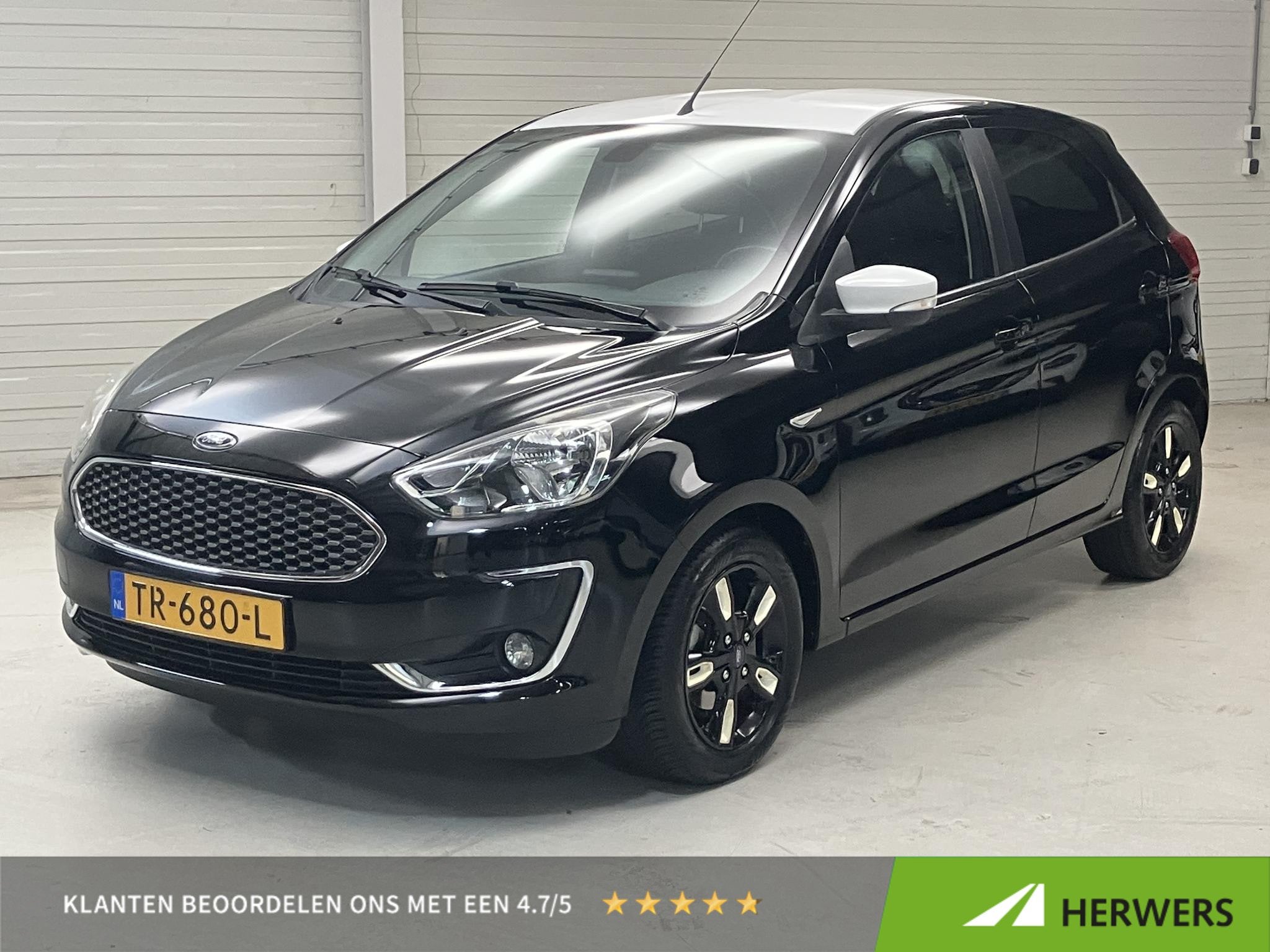 Ford Ka+ 1.2 Trend Ultimate Black / Stoelverwarming / Climat, Auto's, Voorwielaandrijving, Ka, Origineel Nederlands, Handgeschakeld