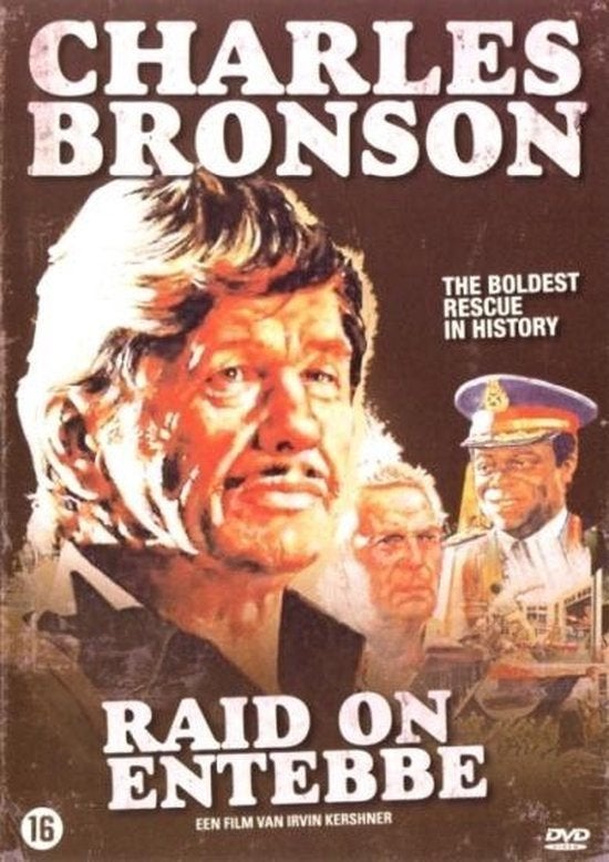 Raid on Entebbe (1977) DVD Charles Bronson - CLASSIC, 1960 tot 1980, Alle leeftijden, Ophalen of Verzenden, Zo goed als nieuw