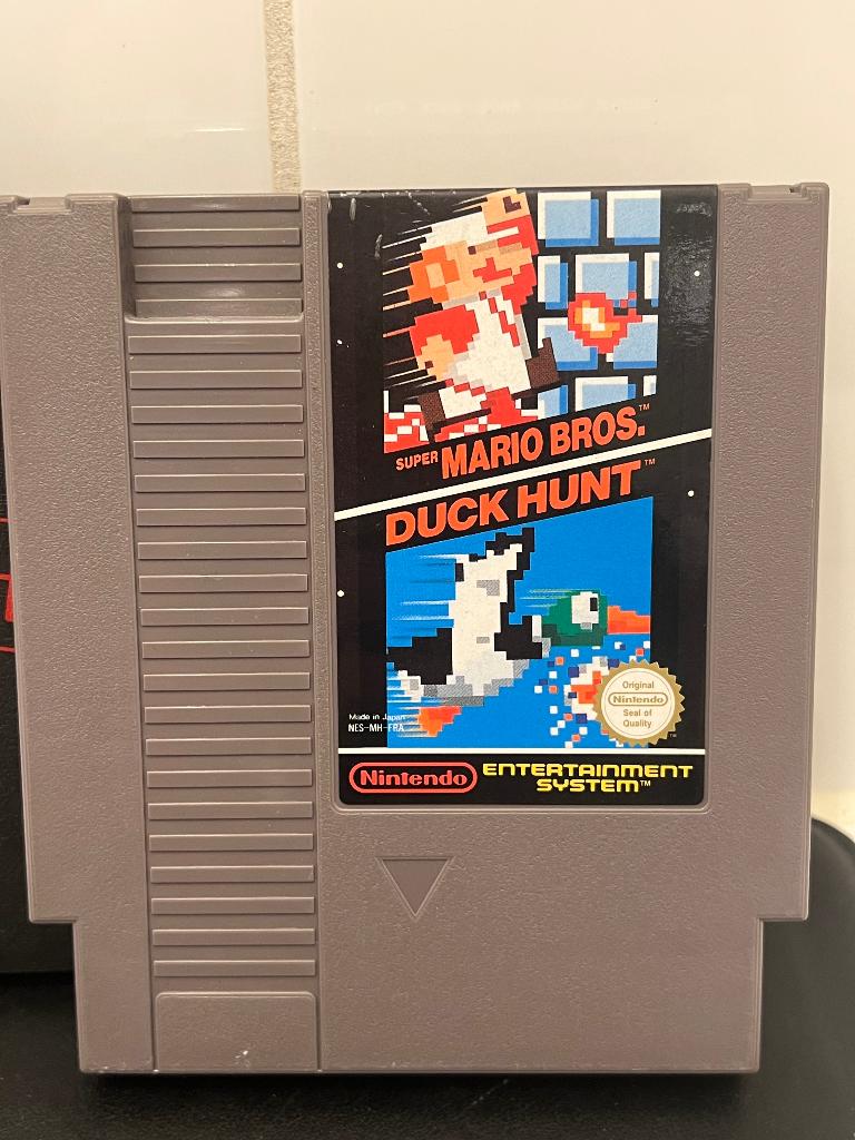 Nintendo NES Super Mario Bros. / Duck Hunt 1985, Avontuur en Actie, Gebruikt, 1 speler, Ophalen of Verzenden