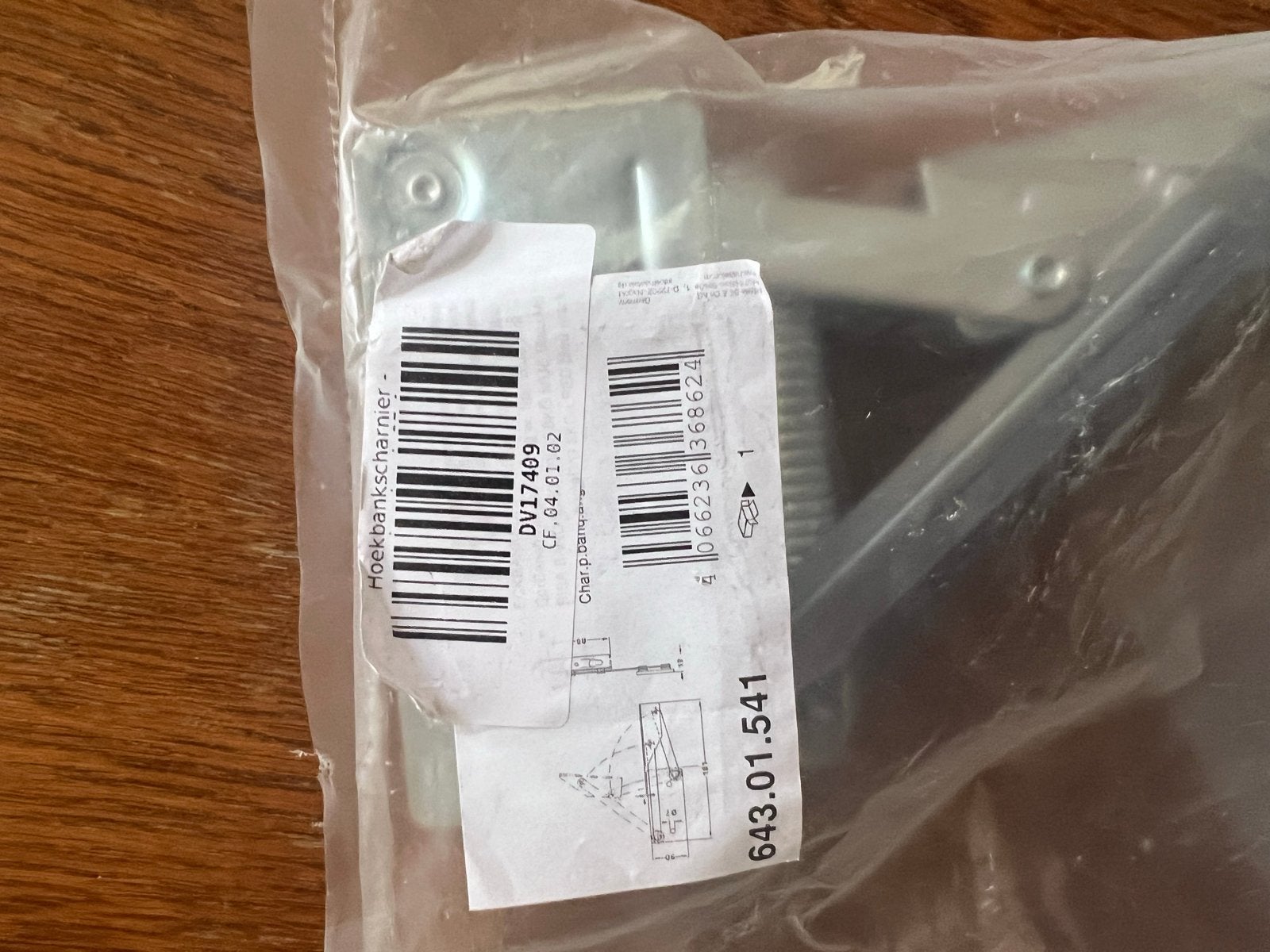 3x Hoekbankscharnier voor klepkast - Nieuw, Ophalen, Nieuw, Overige typen