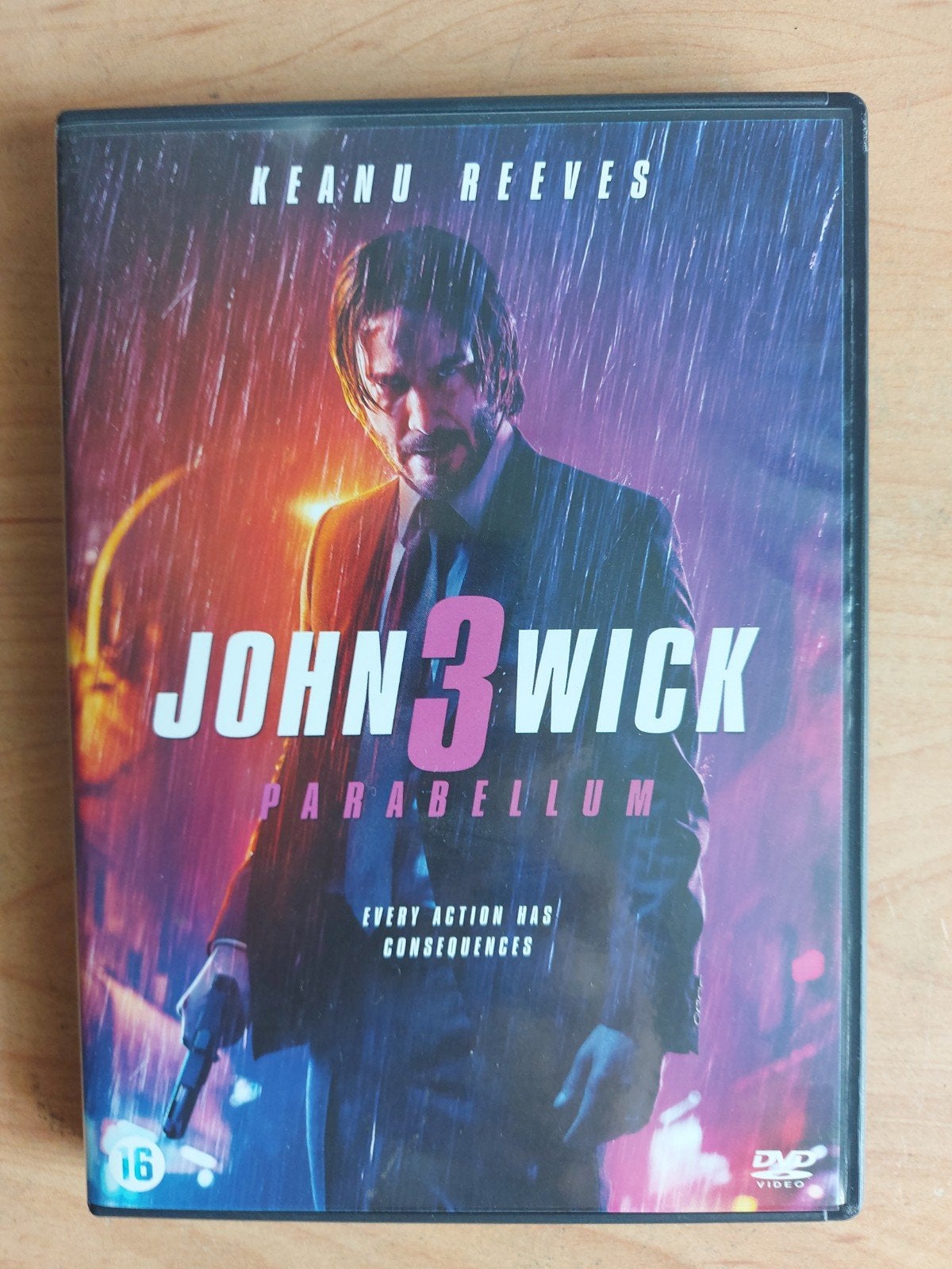 John Wick 3 - Keanu Reeves, Cd's en Dvd's, Alle leeftijden, Ophalen of Verzenden, Zo goed als nieuw