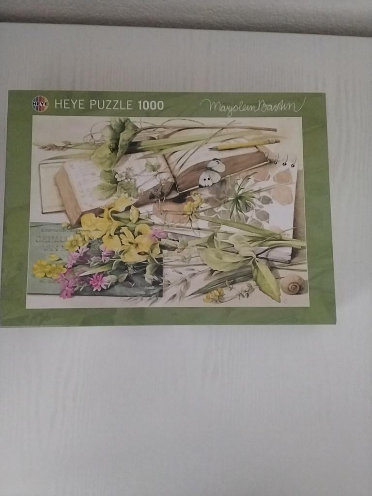 Puzzel Marjolein Bastin Journal, Hobby en Vrije tijd, Ophalen of Verzenden, 500 t/m 1500 stukjes, Zo goed als nieuw, Legpuzzel