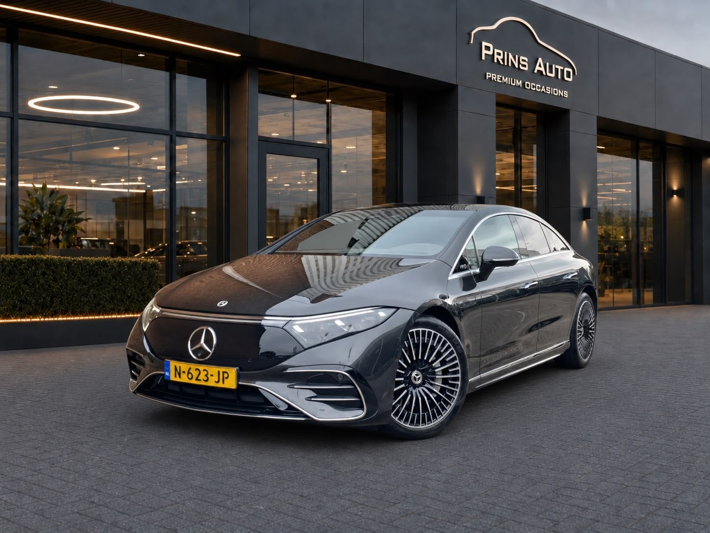 Mercedes-Benz EQS 450+ Edition 1 108 kWh |3 JAAR Mercedes FA, Achterwielaandrijving, Gebruikt, 30 min, 137 €/maand