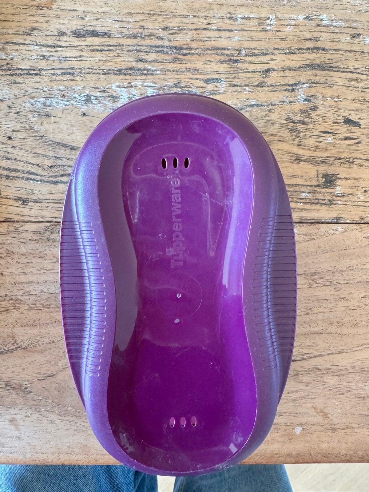 Tupperware Omeletmaker - Snel en Gemakkelijk Omeletten, Gebruikt, Paars, Overige typen, Ophalen of Verzenden