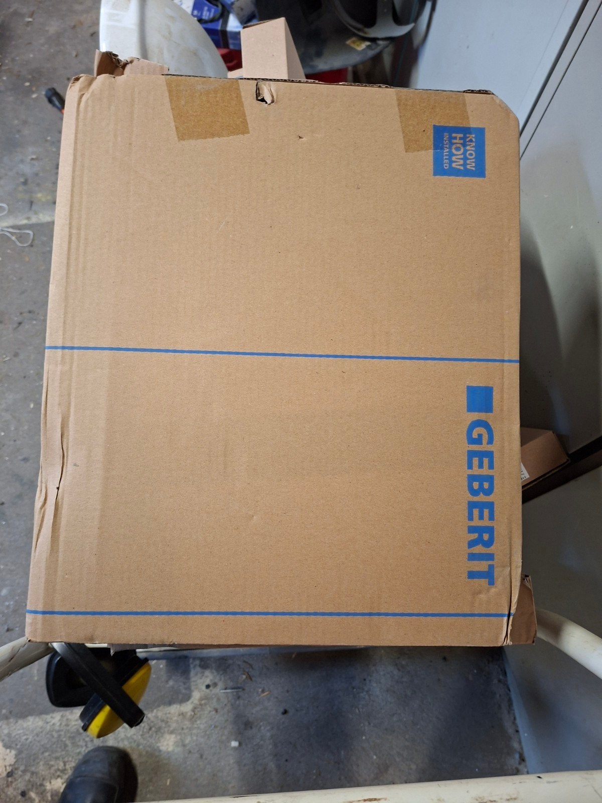 Geberit Toiletzitting 300 Basic Wit Glanzend, Ophalen, Nieuw, Toilet