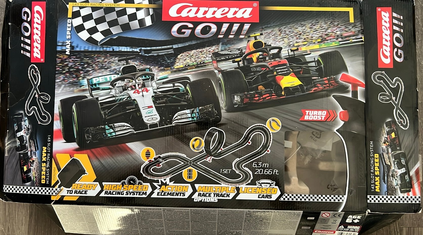Carrero Go racebaan, Kinderen en Baby's, Ophalen, Carrera, Elektrisch, Racebaan