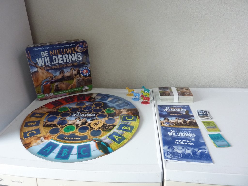 Spel De nieuwe wildernis., Vijf spelers of meer, Ophalen of Verzenden, Zo goed als nieuw, Indentity games