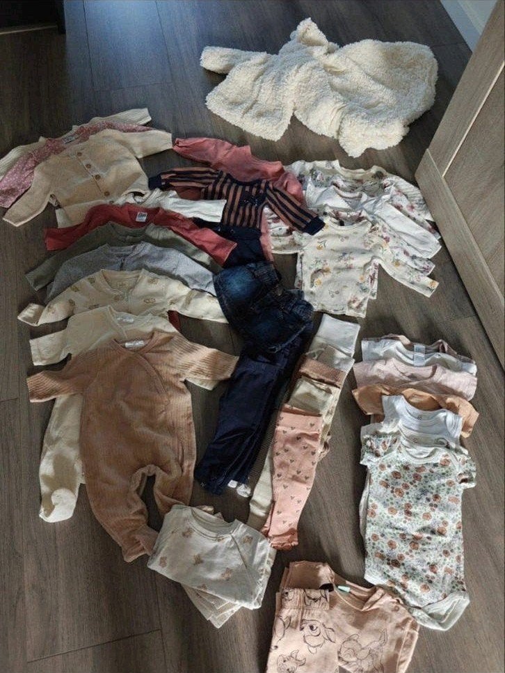 Meisjes kleding pakket maat 56, Kinderen en Baby's, Ophalen of Verzenden, Zo goed als nieuw, Maat 56