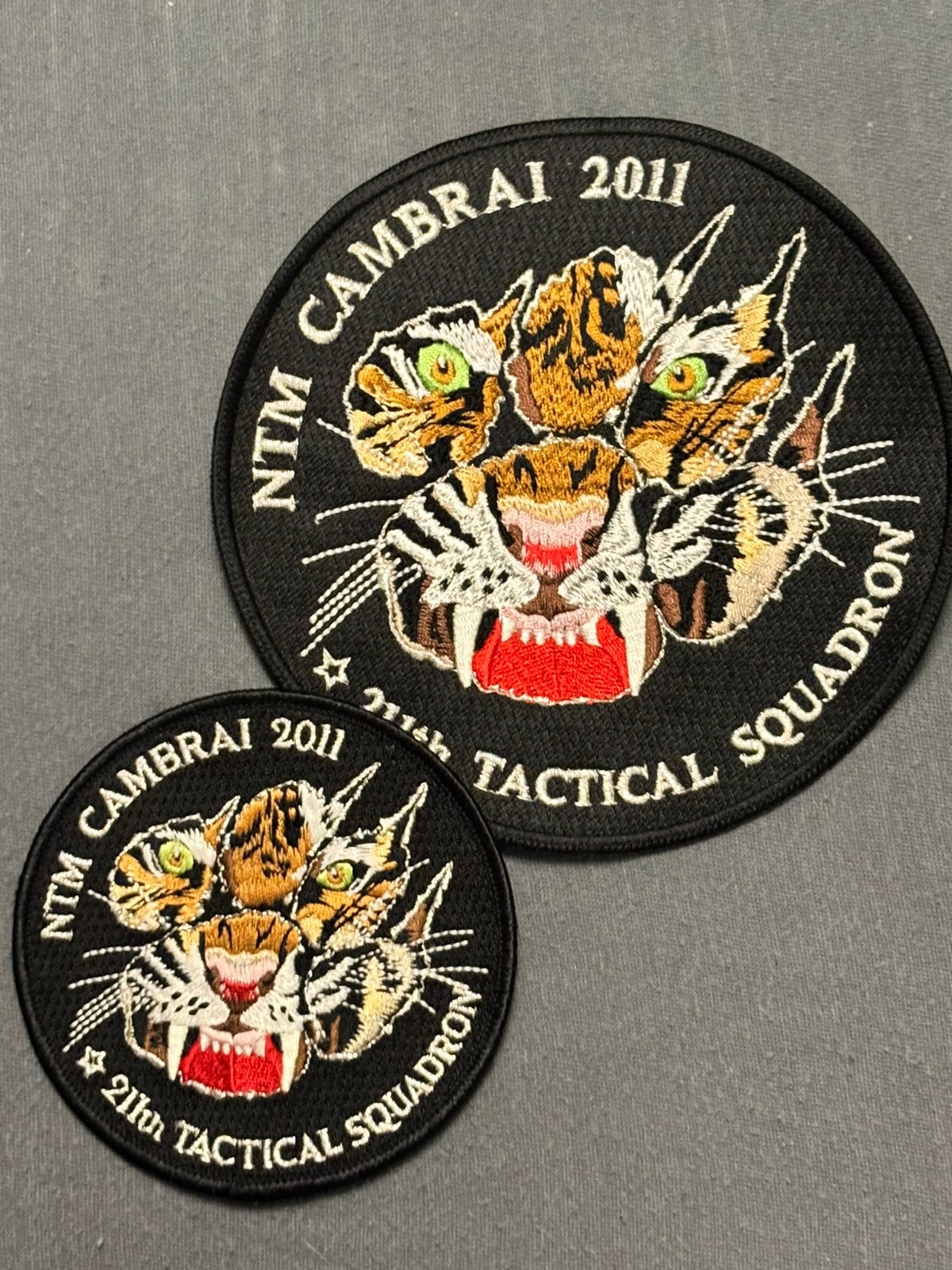 Set emblemen 2011 NTM 211 SQ, Verzenden, Nieuw, Patch, Badge of Embleem