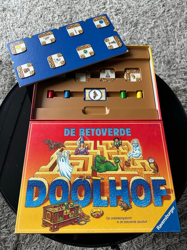 De Betoverde Doolhof - Ravensburger Bordspel, Drie of vier spelers, Ophalen of Verzenden, Gebruikt