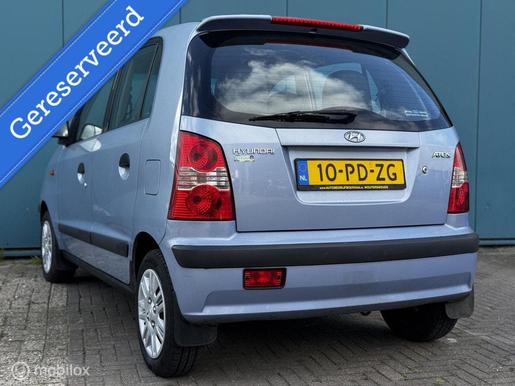 Hyundai Atos 1.1i Dynamic Automaat Elektrische Ramen Apk 07-, Auto's, Hyundai, Gebruikt, 31 €/maand, Origineel Nederlands, Atos