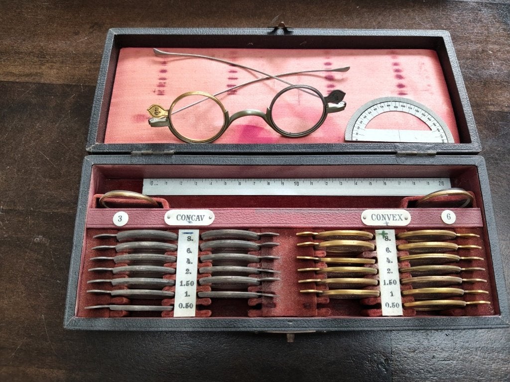 Optometrie Set / Pasdoos / Lens Trial Case, Ophalen of Verzenden, Gebruikt, Overige typen