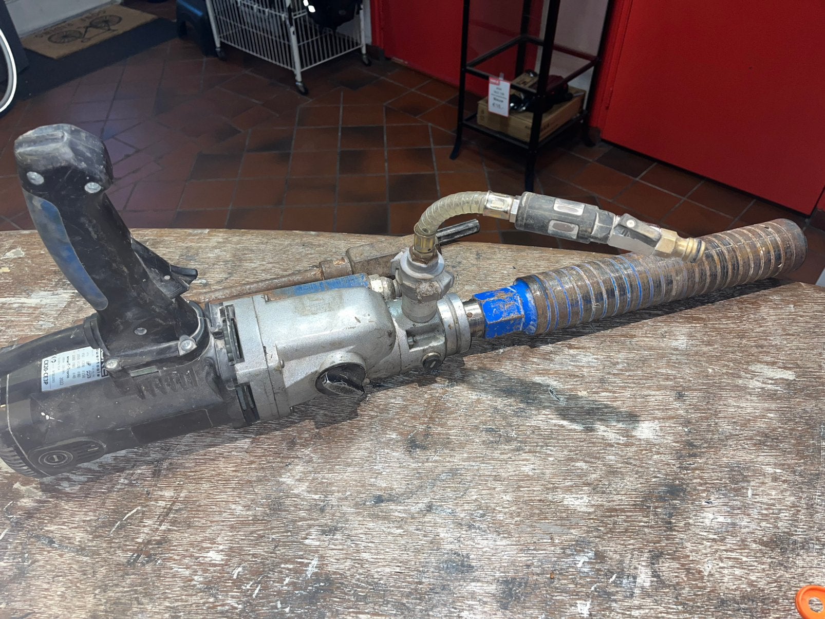 CORE  CX20-CE 3P Diamantboormachine  met accessoires (2022), Aartsdijkweg 19, 2676 LE Maasdijk, Ophalen of Verzenden, Klopboormechanisme