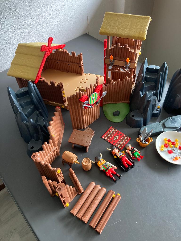 Playmobil  Viking fort 3151, Kinderen en Baby's, Speelgoed | Playmobil, Ophalen of Verzenden, Gebruikt, Los playmobil