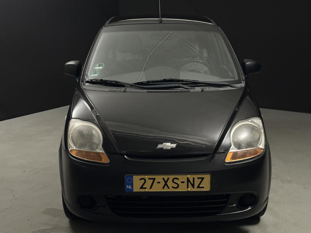 Chevrolet Matiz 0.8 Pure *zuinig*leuk* (bj 2007), Voorwielaandrijving, Gebruikt, Zwart, Origineel Nederlands