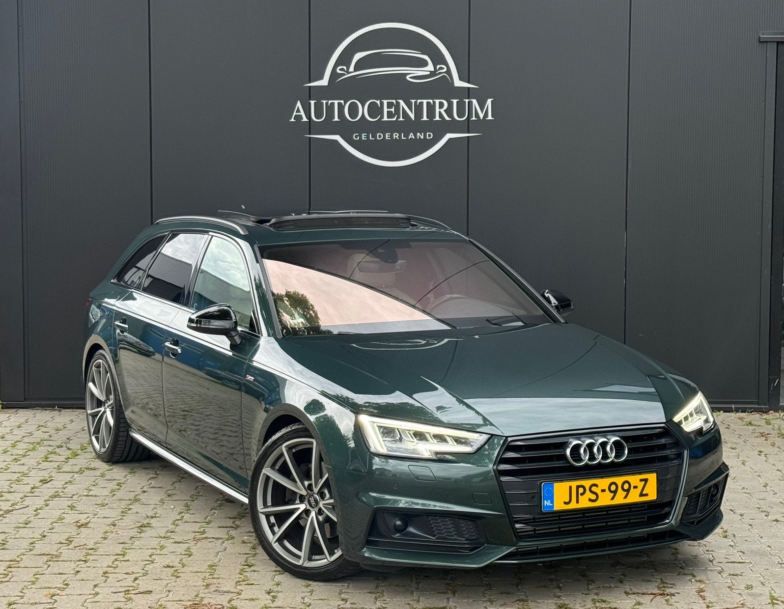 Audi A4 2.0 Tfsi Ultra Mhev 190pk S Tronic 2018 Groen, Auto's, Audi, Automaat, Achterwielaandrijving, 1984 cc, Leder