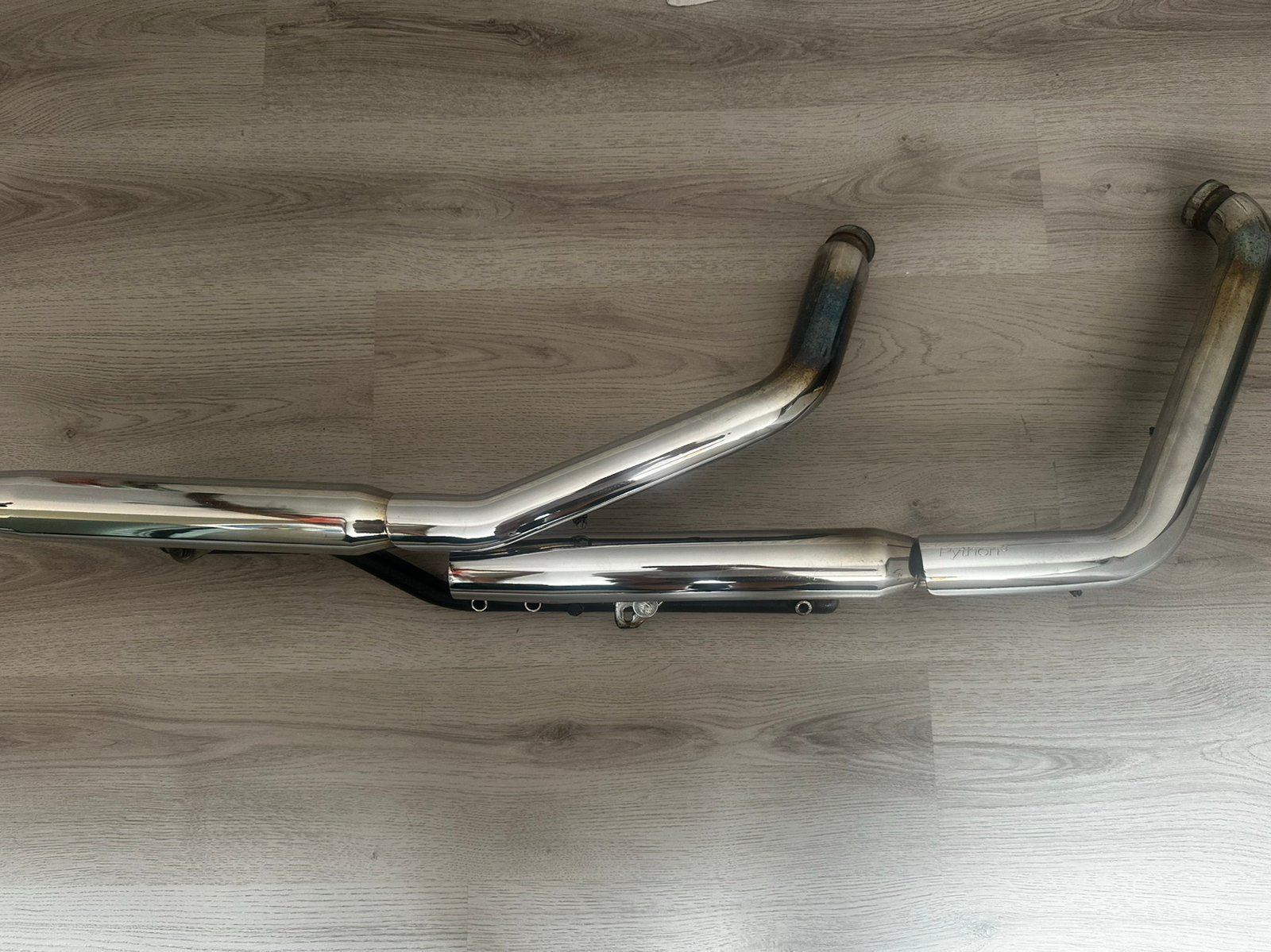 Uitlaat harley evo (python3), Ophalen