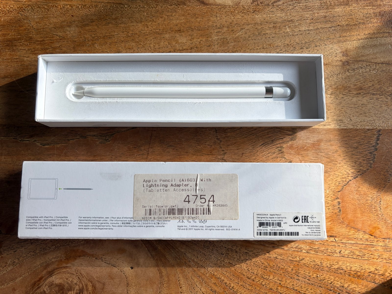 Apple Pencil (1e generatie) - Zo goed als nieuw