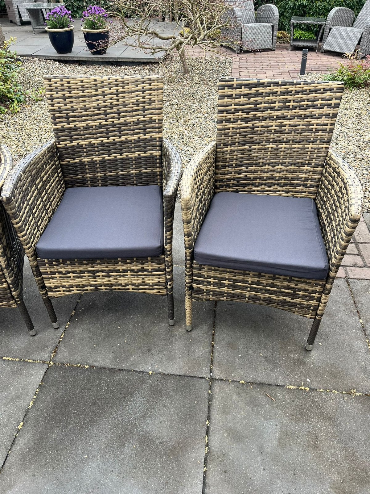 Wicker stoelen, Ophalen, Zo goed als nieuw, Wicker
