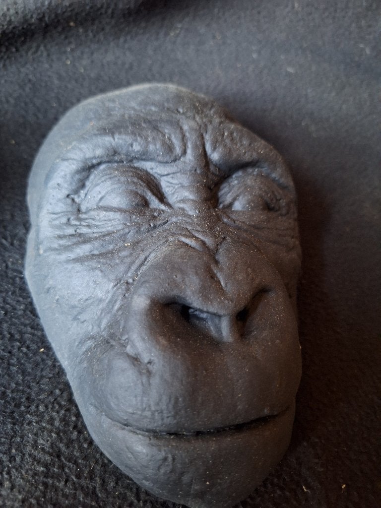 Dodenmasker van Jonge Gorilla, Ophalen of Verzenden, Zo goed als nieuw, Wild dier, Overige typen