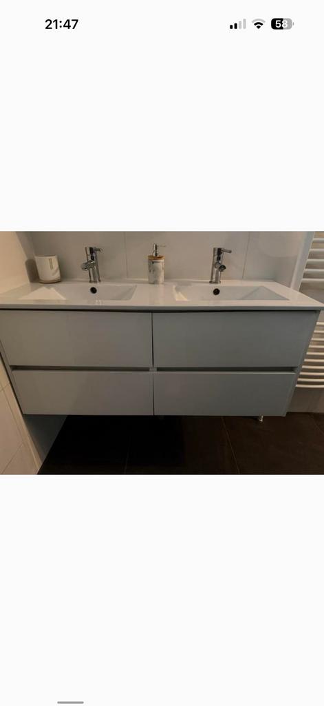 Complete badkamer goede staat klein prijsje, Huis en Inrichting, Keuken | Complete keukens, Ophalen, Zo goed als nieuw, Overige typen