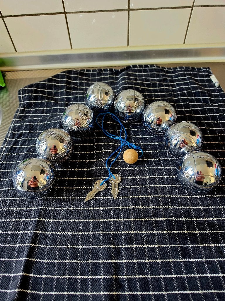 Jules De Boules set, Sport en Fitness, Bowlen, Ophalen, Zo goed als nieuw, Bal