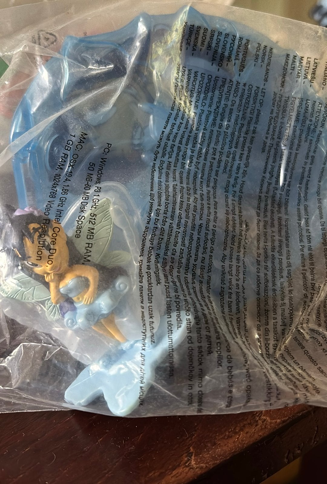 Silvermist Tinkerbell Disney mc donalds nieuw in verpakking, Ophalen of Verzenden, Nieuw