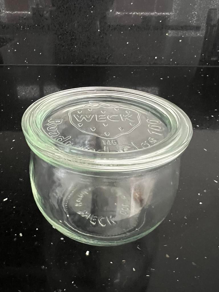 Aps Weckpotten Met Deksel 580ml (8 Stuks) - APS FT200, Huis en Inrichting, Ophalen of Verzenden, Zo goed als nieuw, Pot, Bus of Blik