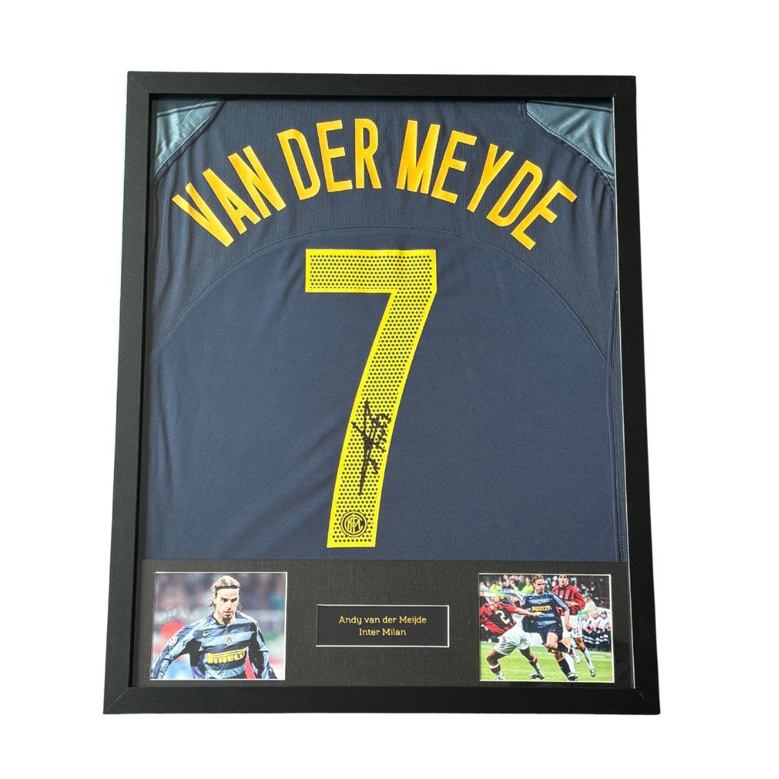 Andy van der Meyde gesigneerd Inter Milan shirt, Verzamelen, Shirt, Verzenden, Ajax, 1695 CX, 28